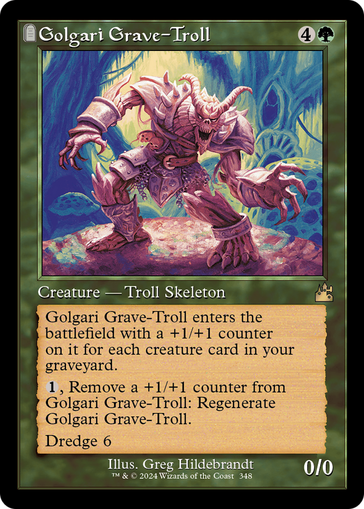 Golgari Grave-Troll (Retro Frame) [Ravnica Remastered] | Gamers Paradise