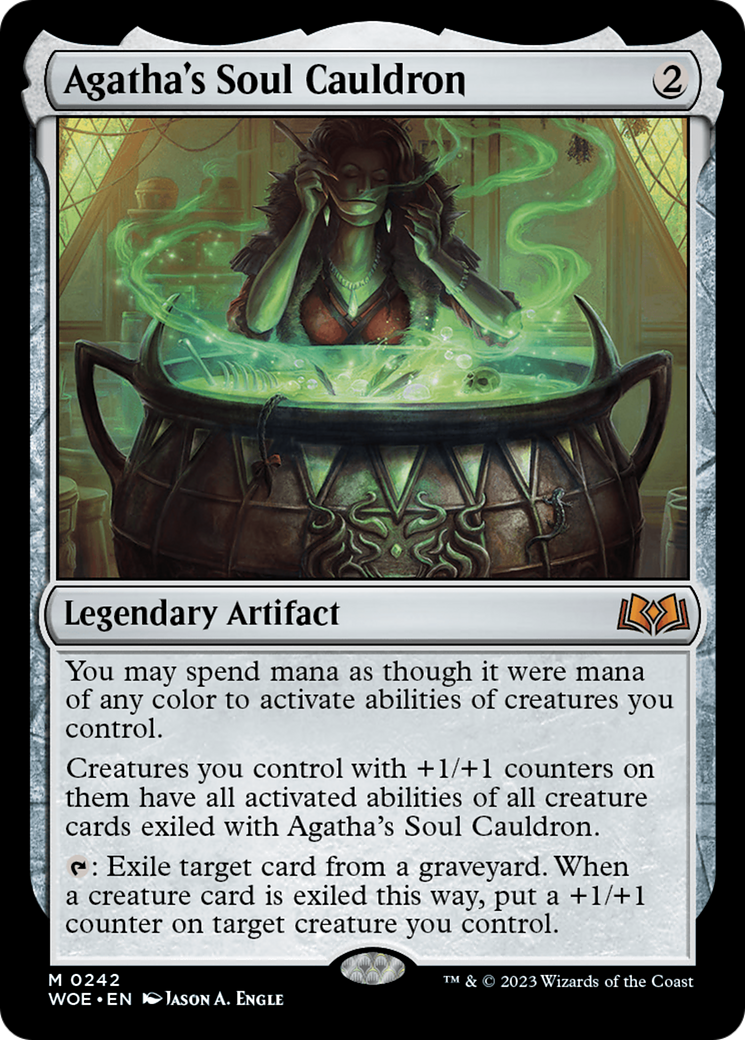 Agatha's Soul Cauldron [Wilds of Eldraine] | Gamers Paradise