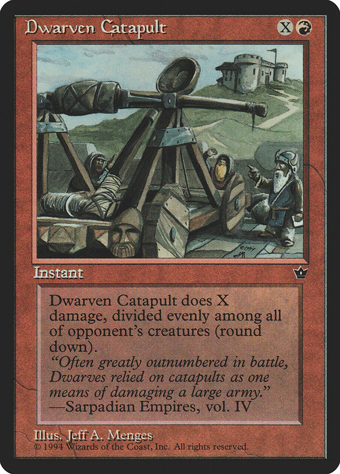 Dwarven Catapult [Fallen Empires] | Gamers Paradise