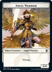 Angel Warrior // Construct Double-Sided Token [Zendikar Rising Tokens] | Gamers Paradise
