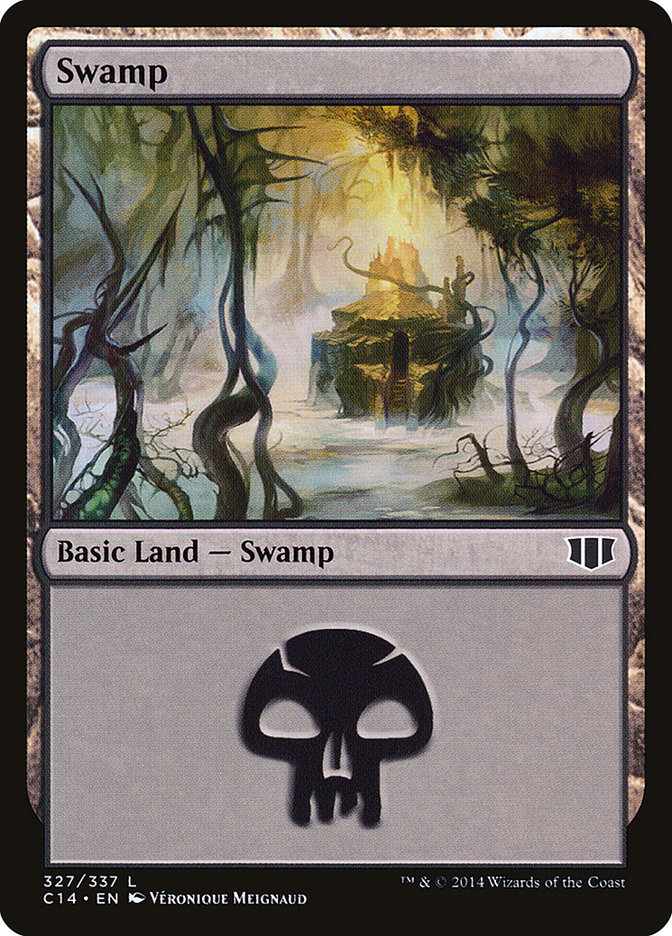 Swamp (327) [Commander 2014] | Gamers Paradise