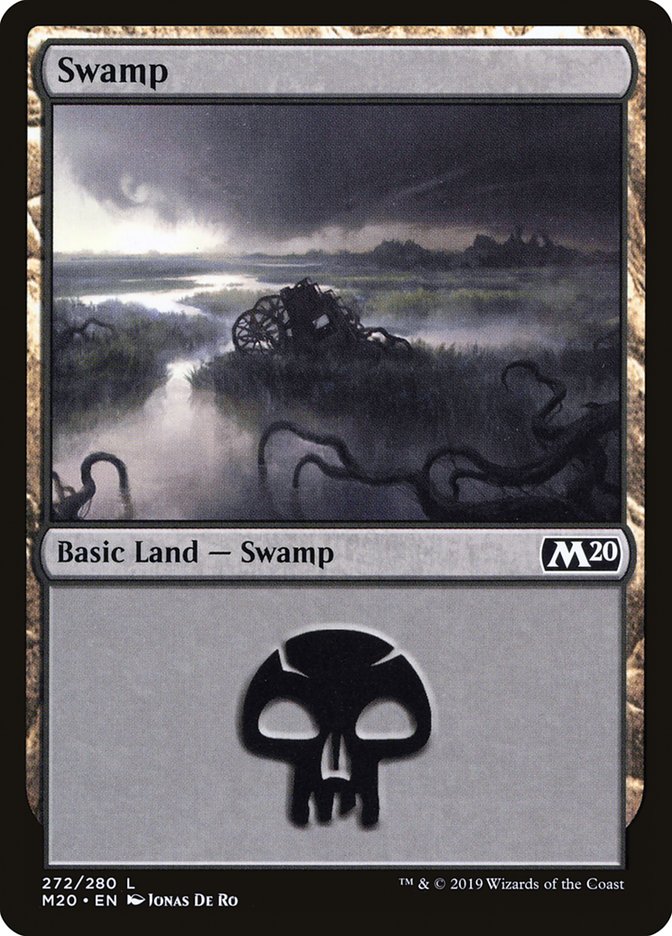 Swamp (272) [Core Set 2020] | Gamers Paradise