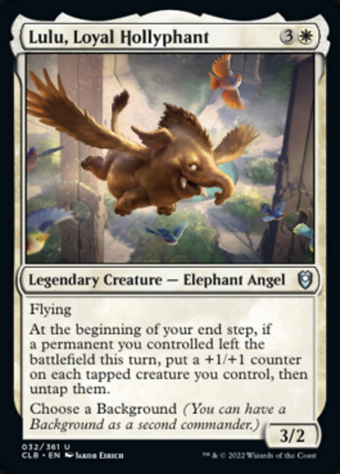 Lulu, Loyal Hollyphant [Commander Legends: Battle for Baldur's Gate] | Gamers Paradise