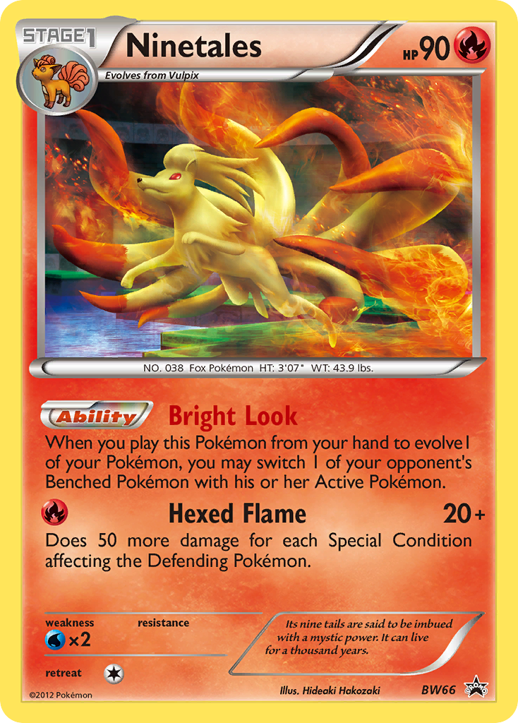 Ninetales (BW66) [Black & White: Black Star Promos] | Gamers Paradise