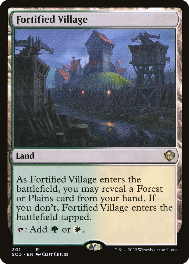 Fortified Village [Starter Commander Decks] | Gamers Paradise