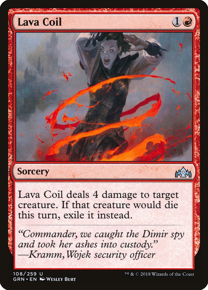 Lava Coil [Guilds of Ravnica] | Gamers Paradise