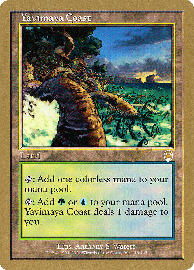 Yavimaya Coast (Raphael Levy) [World Championship Decks 2002] | Gamers Paradise