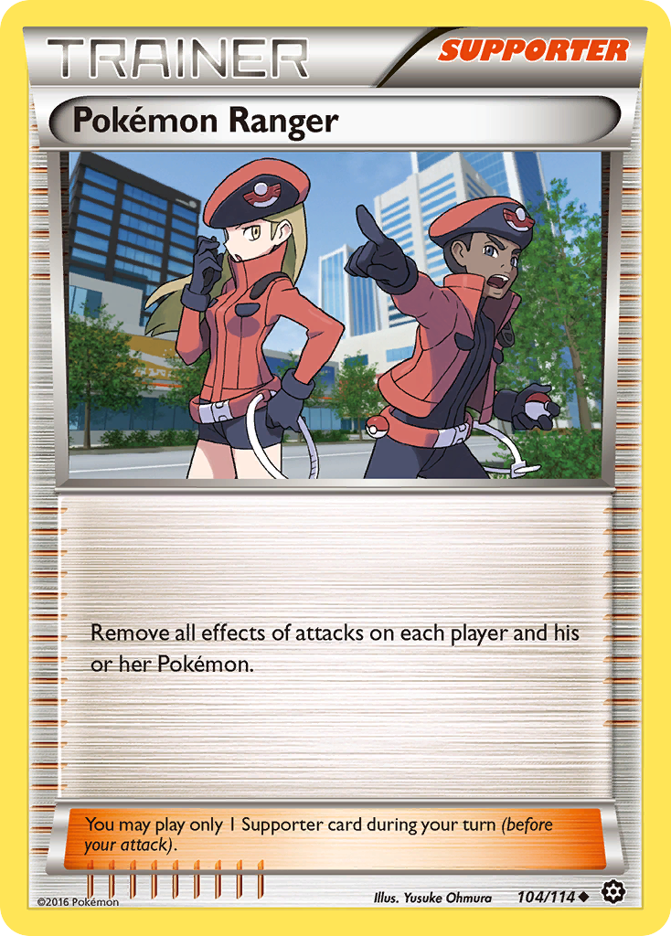 Pokemon Ranger (104/114) [XY: Steam Siege] | Gamers Paradise