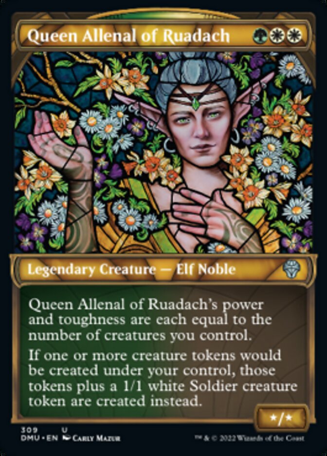 Queen Allenal of Ruadach (Showcase) [Dominaria United] | Gamers Paradise