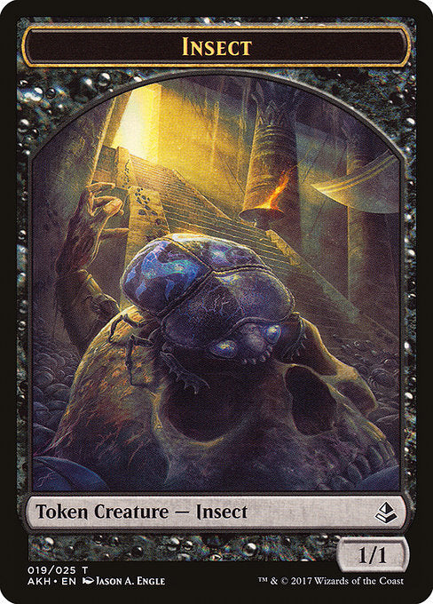 Labyrinth Guardian // Insect Double-Sided Token [Amonkhet Tokens] | Gamers Paradise
