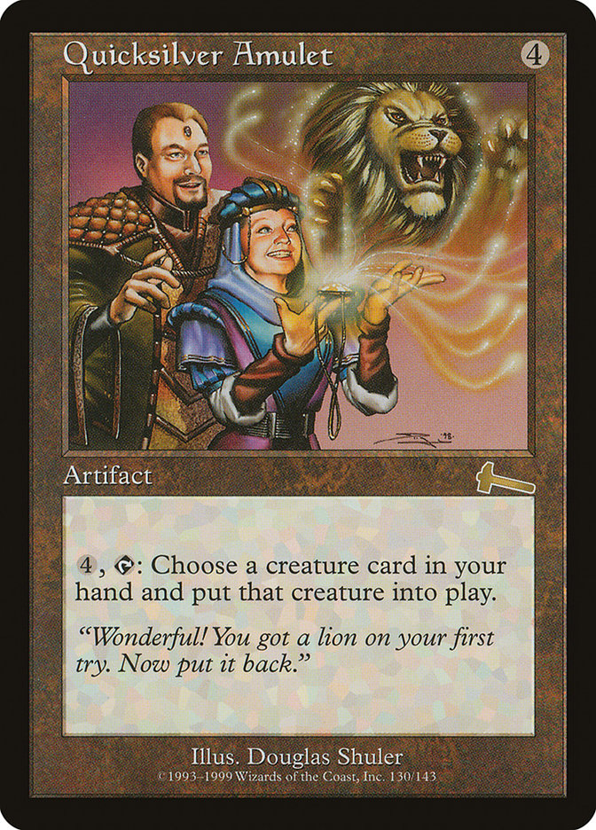 Quicksilver Amulet [Urza's Legacy] | Gamers Paradise
