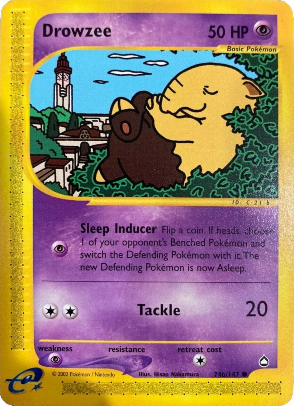 Drowzee (74b/147) [Aquapolis] | Gamers Paradise