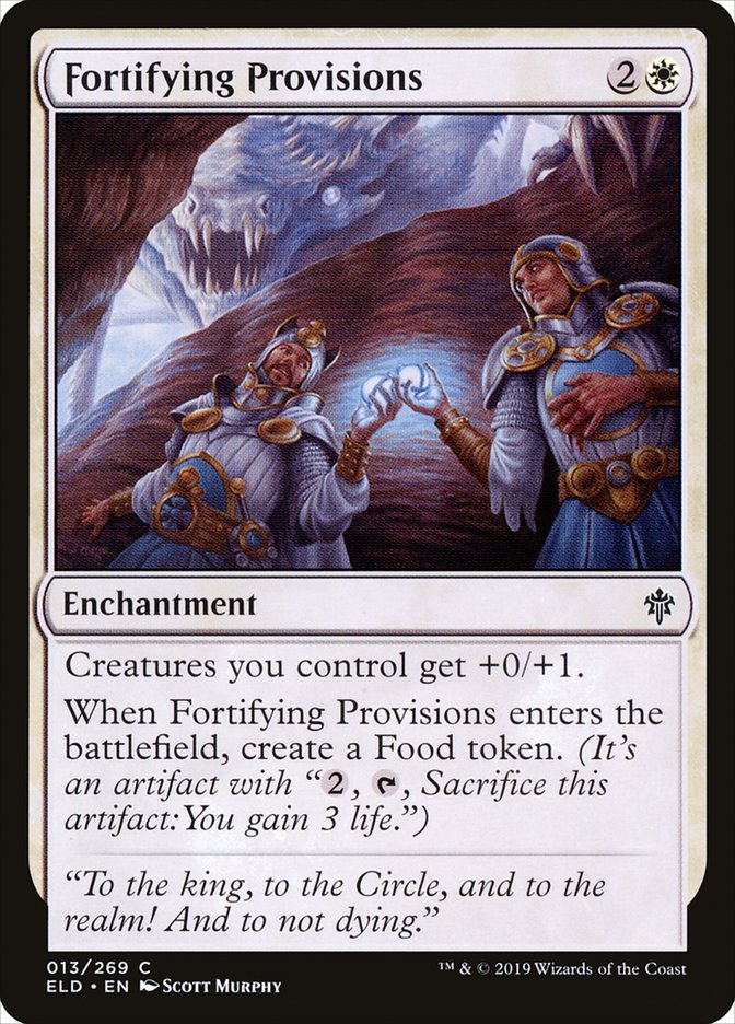 Fortifying Provisions [Throne of Eldraine] | Gamers Paradise