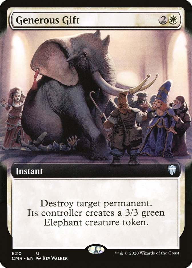 Generous Gift (Extended Art) [Commander Legends] | Gamers Paradise
