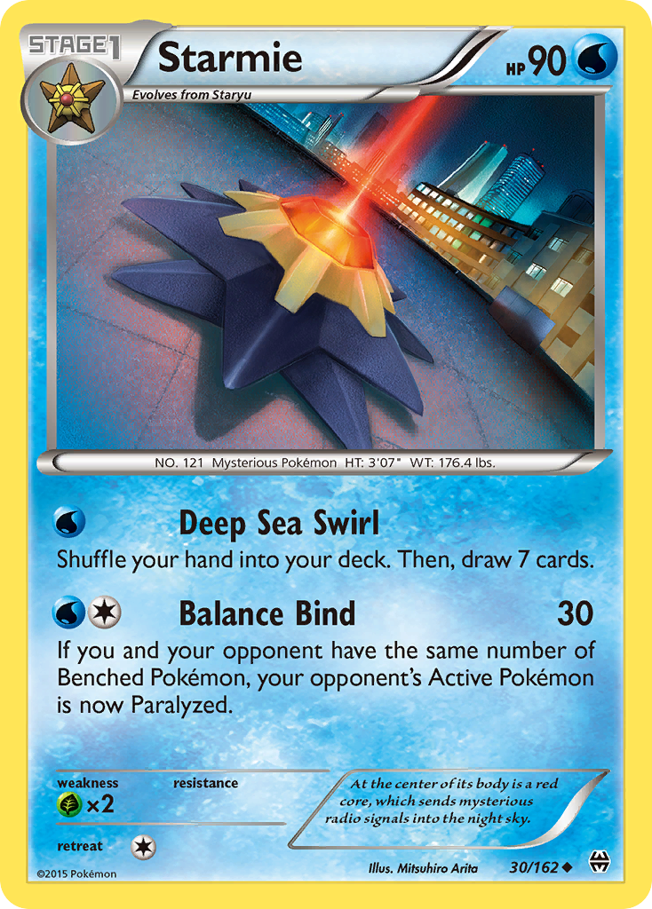 Starmie (30/162) [XY: BREAKthrough] | Gamers Paradise