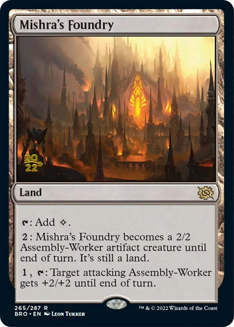Mishra's Foundry [The Brothers' War Prerelease Promos] | Gamers Paradise