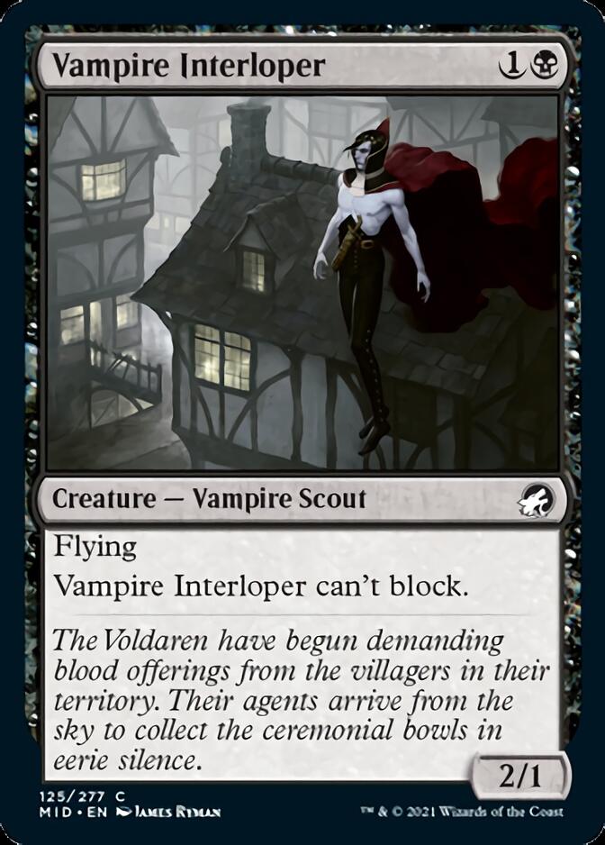 Vampire Interloper [Innistrad: Midnight Hunt] | Gamers Paradise