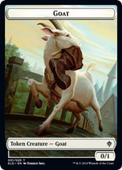 Goat // Food (16) Double-Sided Token [Throne of Eldraine Tokens] | Gamers Paradise