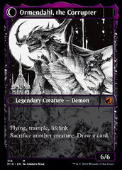 Jerren, Corrupted Bishop // Ormendahl, the Corrupted (Showcase Eternal Night) [Innistrad: Midnight Hunt] | Gamers Paradise
