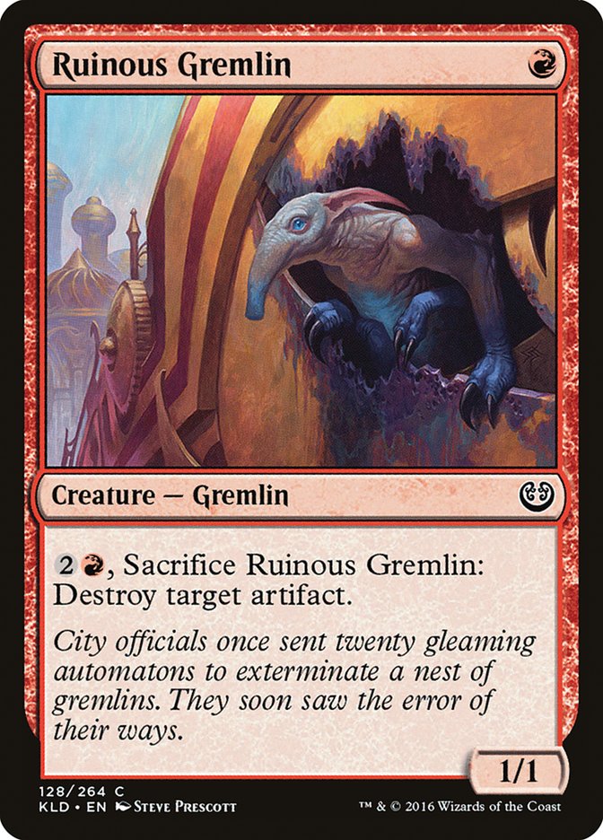 Ruinous Gremlin [Kaladesh] | Gamers Paradise