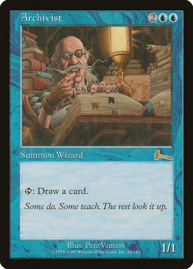 Archivist [Urza's Legacy] | Gamers Paradise