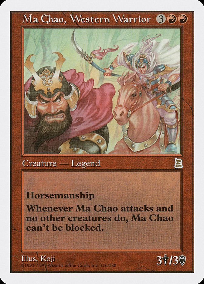 Ma Chao, Western Warrior [Portal Three Kingdoms] | Gamers Paradise