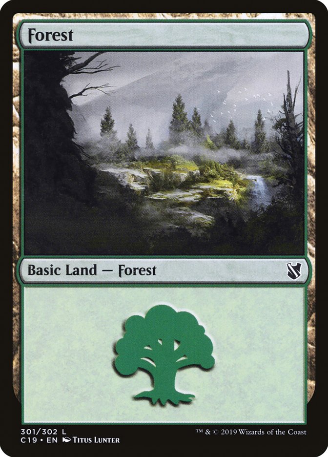 Forest (301) [Commander 2019] | Gamers Paradise