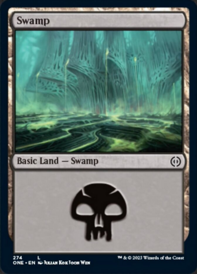 Swamp (274) [Phyrexia: All Will Be One] | Gamers Paradise