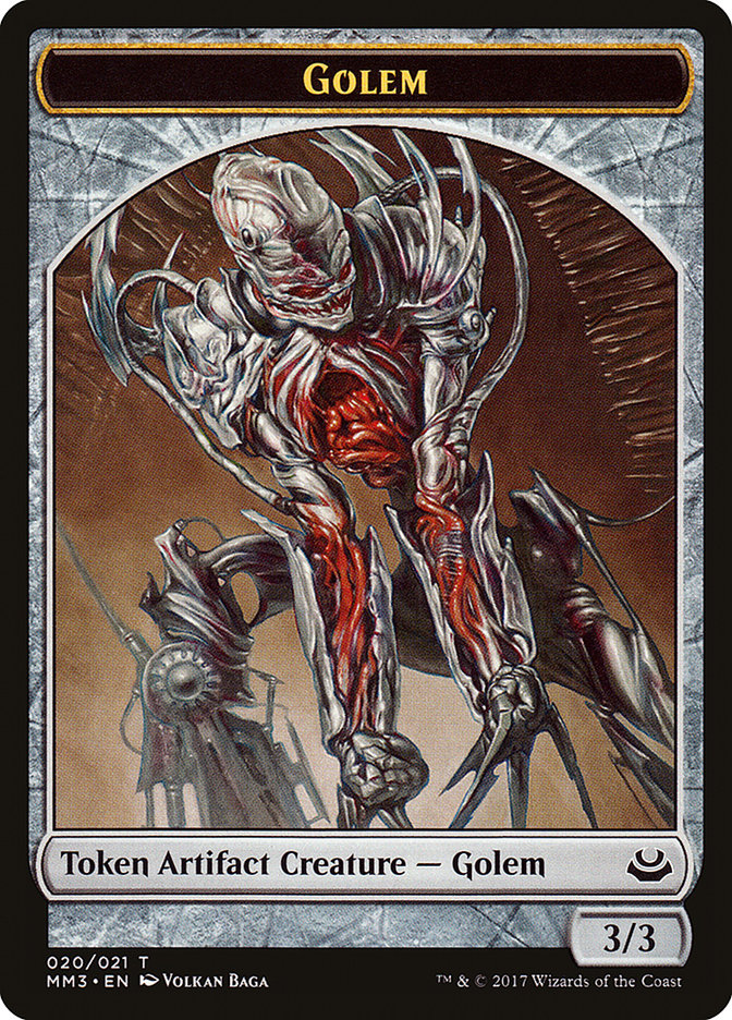 Golem Token [Modern Masters 2017 Tokens] | Gamers Paradise