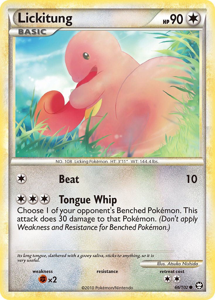 Lickitung (66/102) [HeartGold & SoulSilver: Triumphant] | Gamers Paradise