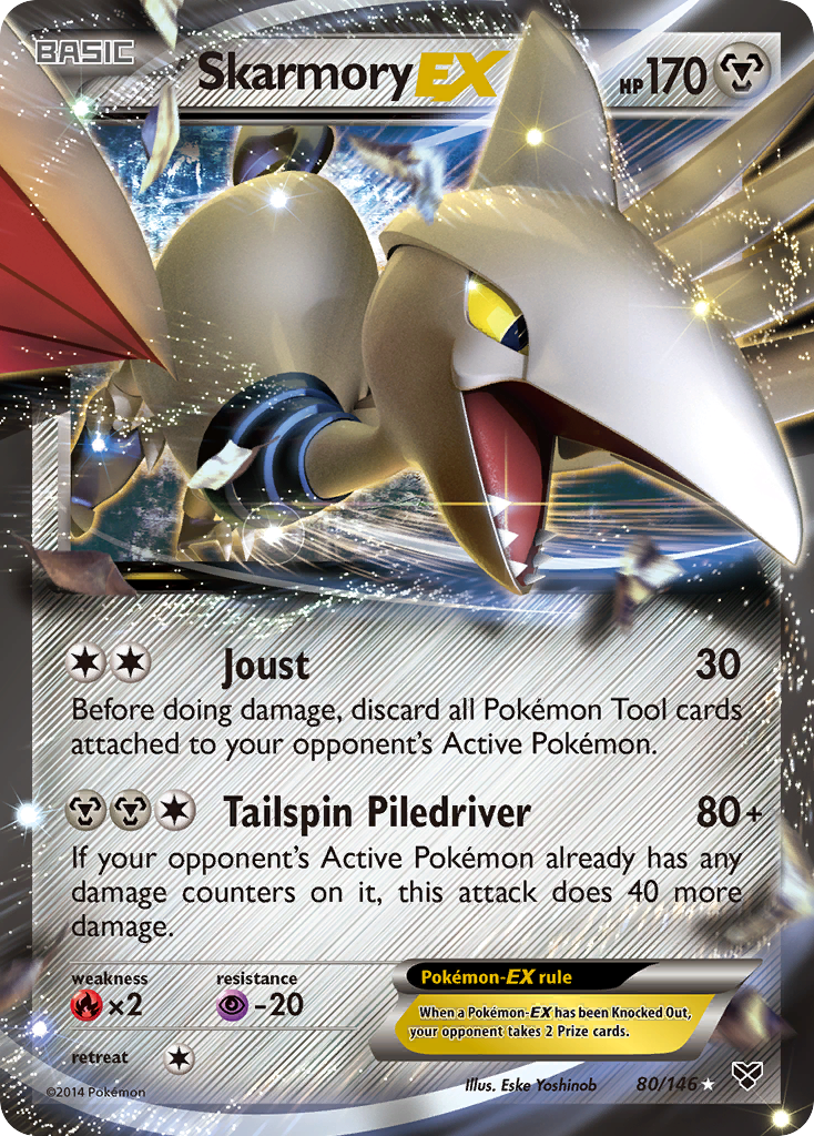 Skarmory EX (80/146) [XY: Base Set] | Gamers Paradise