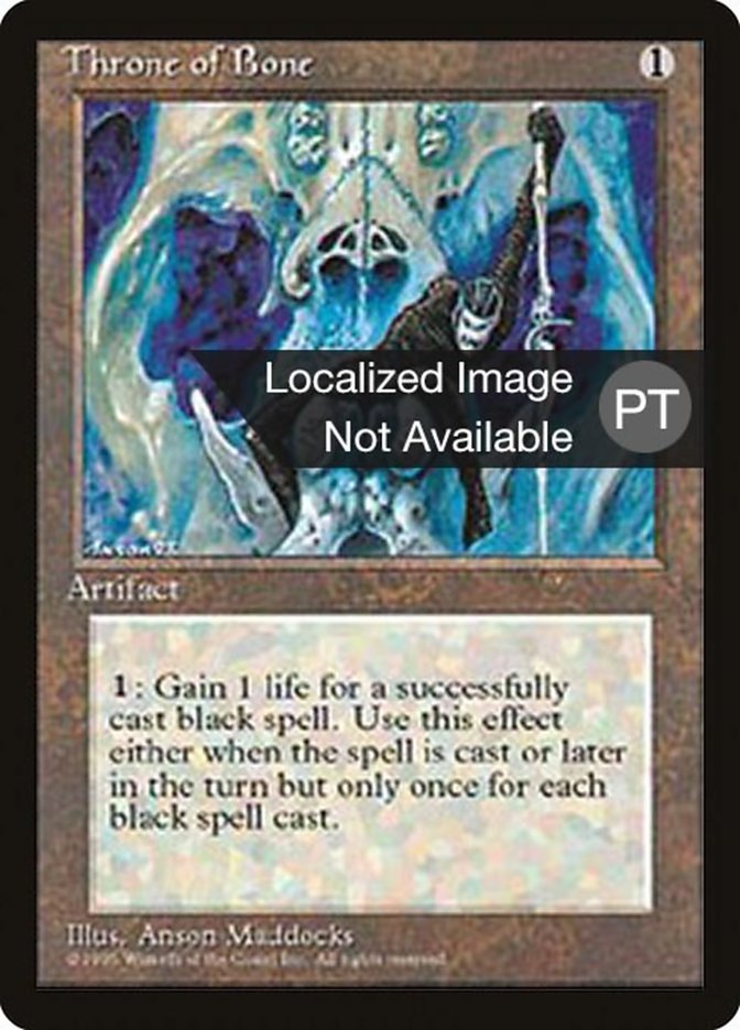 Throne of Bone [Fourth Edition (Foreign Black Border)] | Gamers Paradise