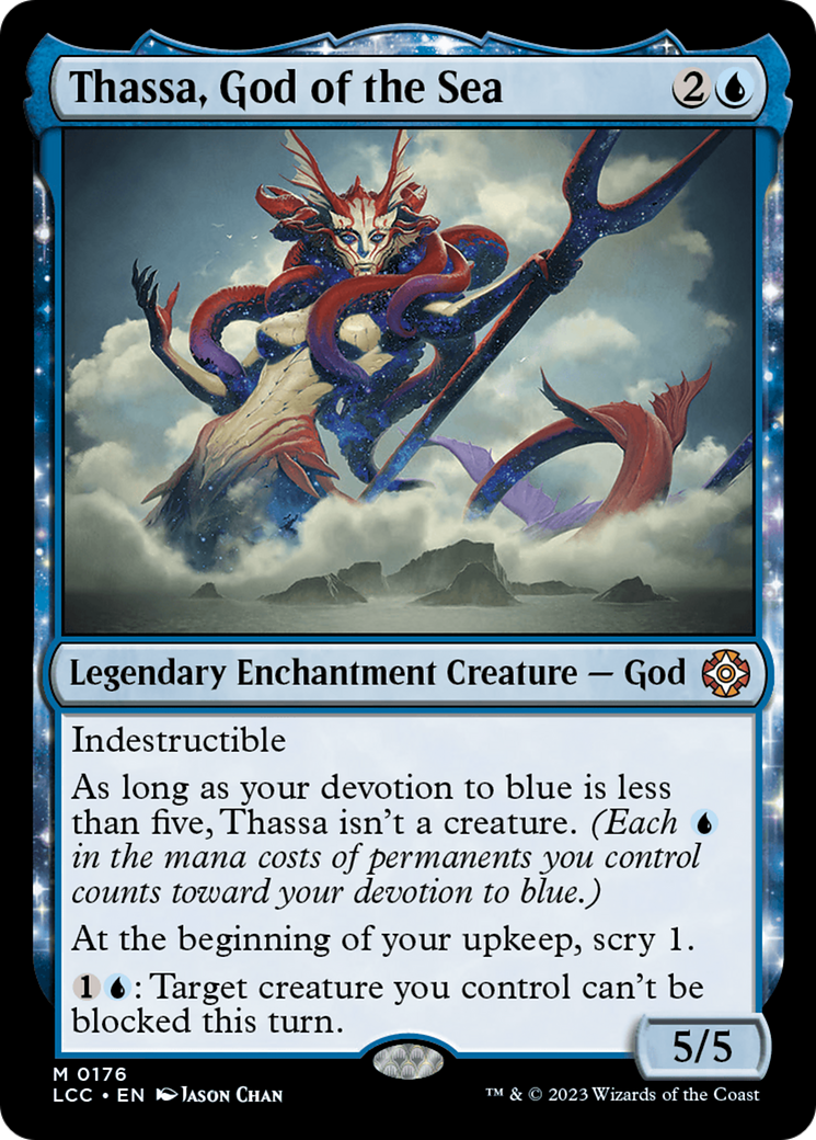 Thassa, God of the Sea [The Lost Caverns of Ixalan Commander] | Gamers Paradise