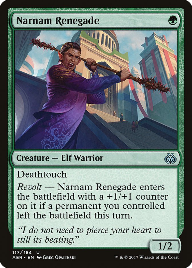 Narnam Renegade [Aether Revolt] | Gamers Paradise