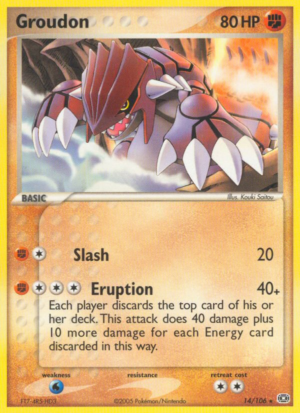 Groudon (14/106) [EX: Emerald] | Gamers Paradise