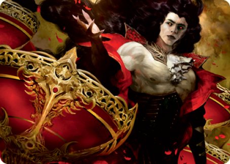 Bloodvial Purveyor Art Card [Innistrad: Crimson Vow Art Series] | Gamers Paradise