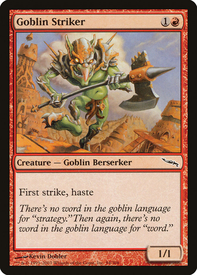 Goblin Striker [Mirrodin] | Gamers Paradise