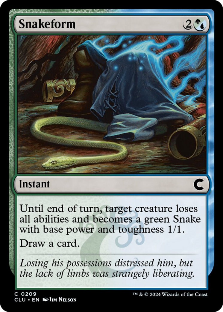 Snakeform [Ravnica: Clue Edition] | Gamers Paradise