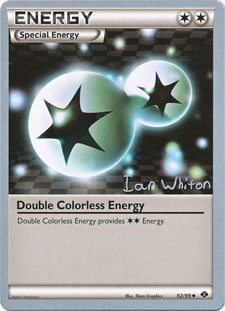 Double Colorless Energy (92/99) (American Gothic - Ian Whiton) [World Championships 2013] | Gamers Paradise