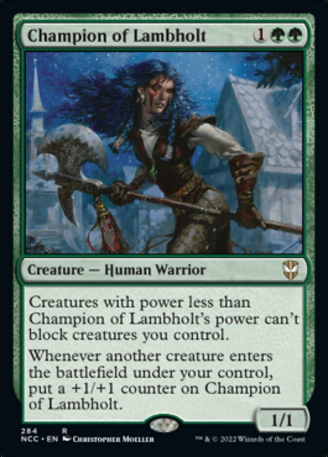 Champion of Lambholt [Streets of New Capenna Commander] | Gamers Paradise