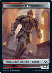 Food (18) // Golem Double-Sided Token [Modern Horizons 2 Tokens] | Gamers Paradise