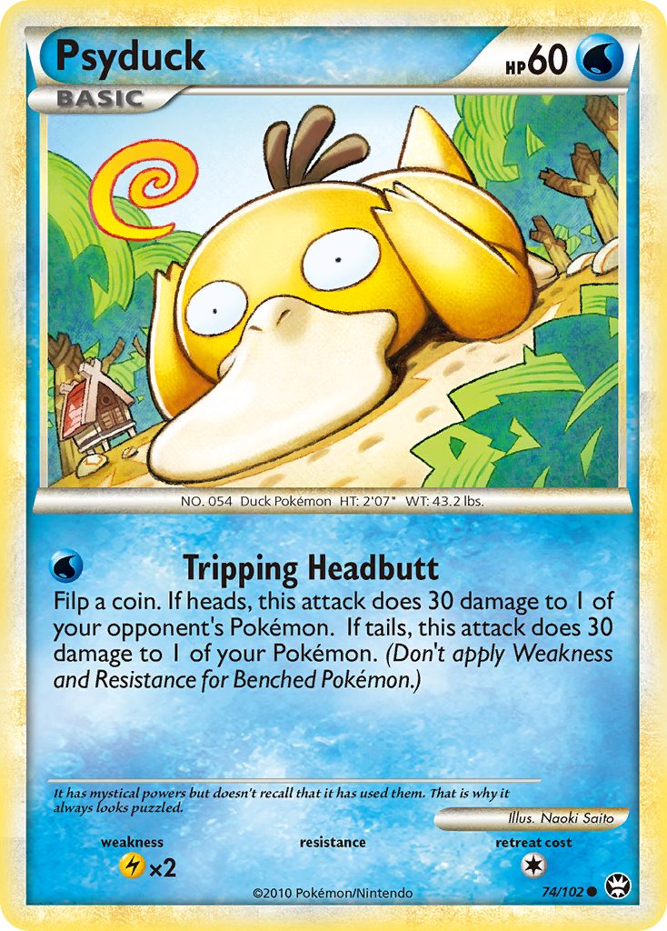 Psyduck (74/102) [HeartGold & SoulSilver: Triumphant] | Gamers Paradise