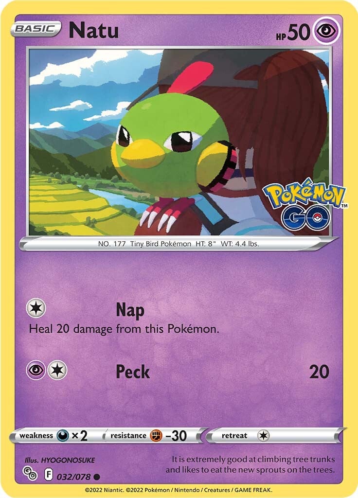 Natu (032/078) [Pokémon GO] | Gamers Paradise