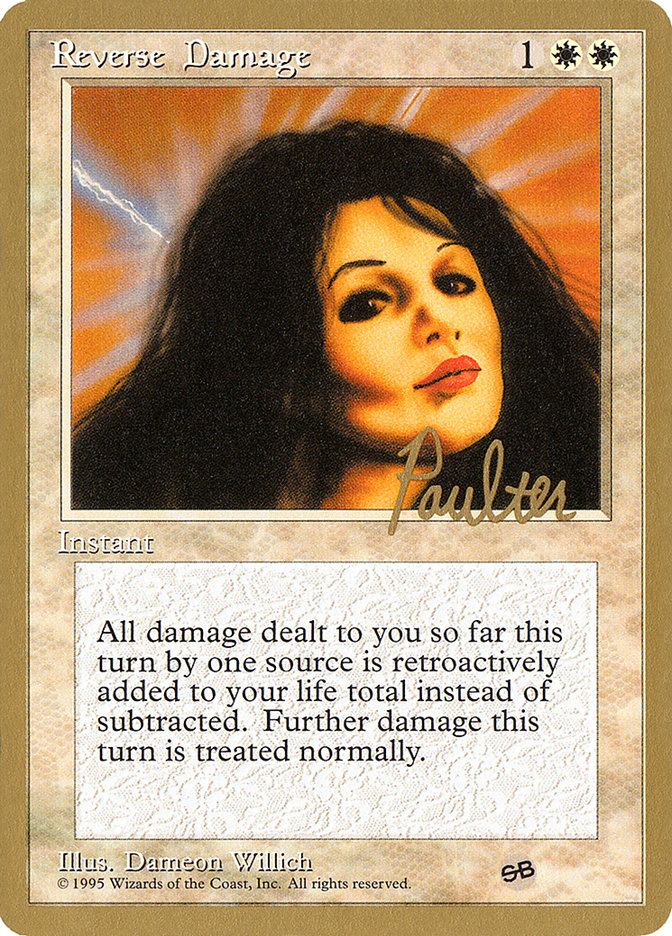 Reverse Damage (Preston Poulter) (SB) [Pro Tour Collector Set] | Gamers Paradise