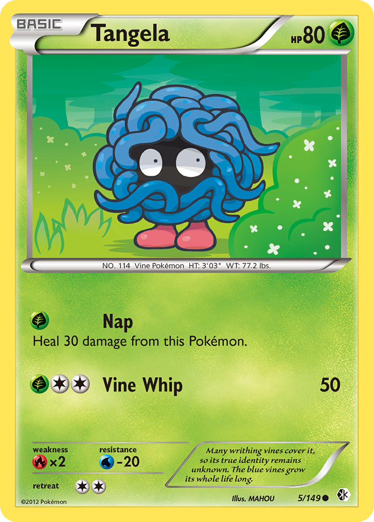 Tangela (5/149) [Black & White: Boundaries Crossed] | Gamers Paradise