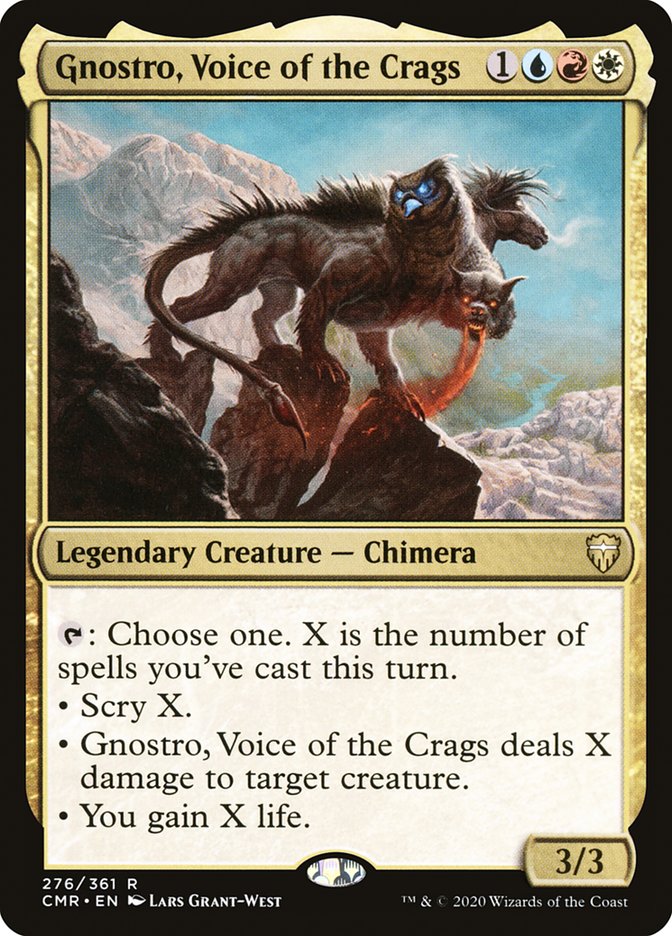 Gnostro, Voice of the Crags [Commander Legends] | Gamers Paradise
