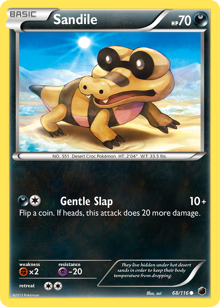 Sandile (68/116) [Black & White: Plasma Freeze] | Gamers Paradise