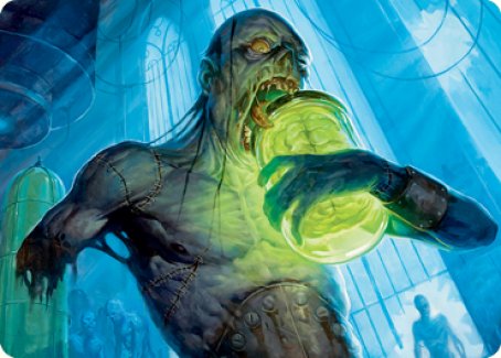 Larder Zombie Art Card [Innistrad: Midnight Hunt Art Series] | Gamers Paradise