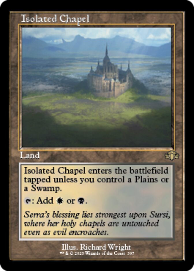 Isolated Chapel (Retro) [Dominaria Remastered] | Gamers Paradise