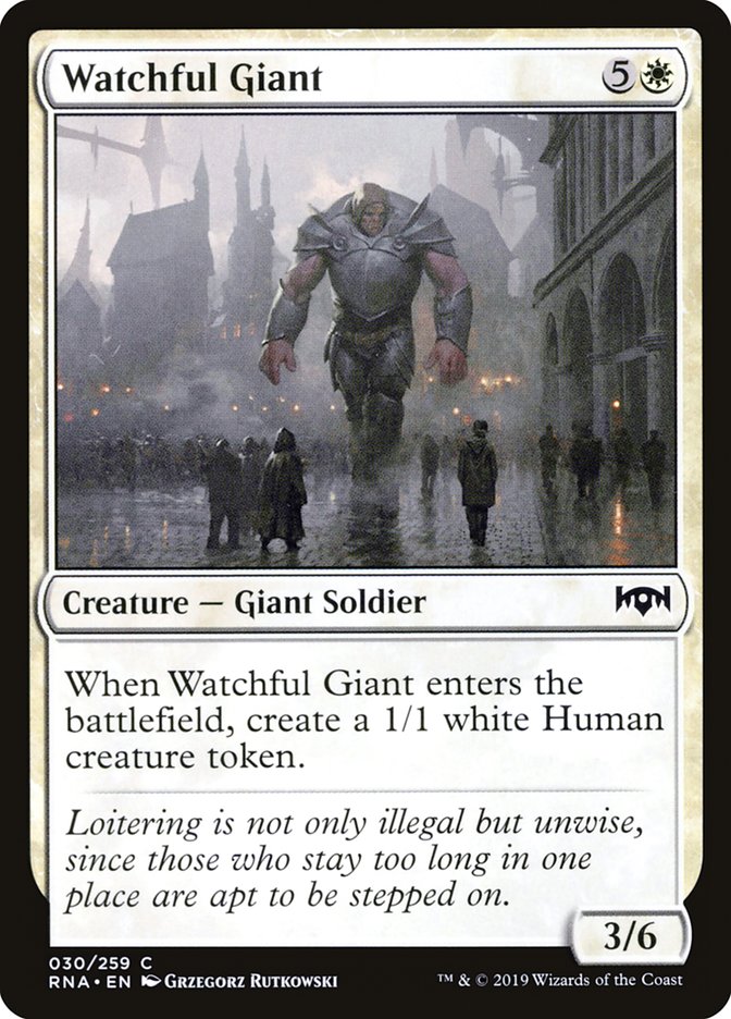 Watchful Giant [Ravnica Allegiance] | Gamers Paradise